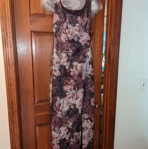 Floor length dress